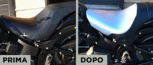 Prima e dopo SELLA MOTO DA INSERIRE